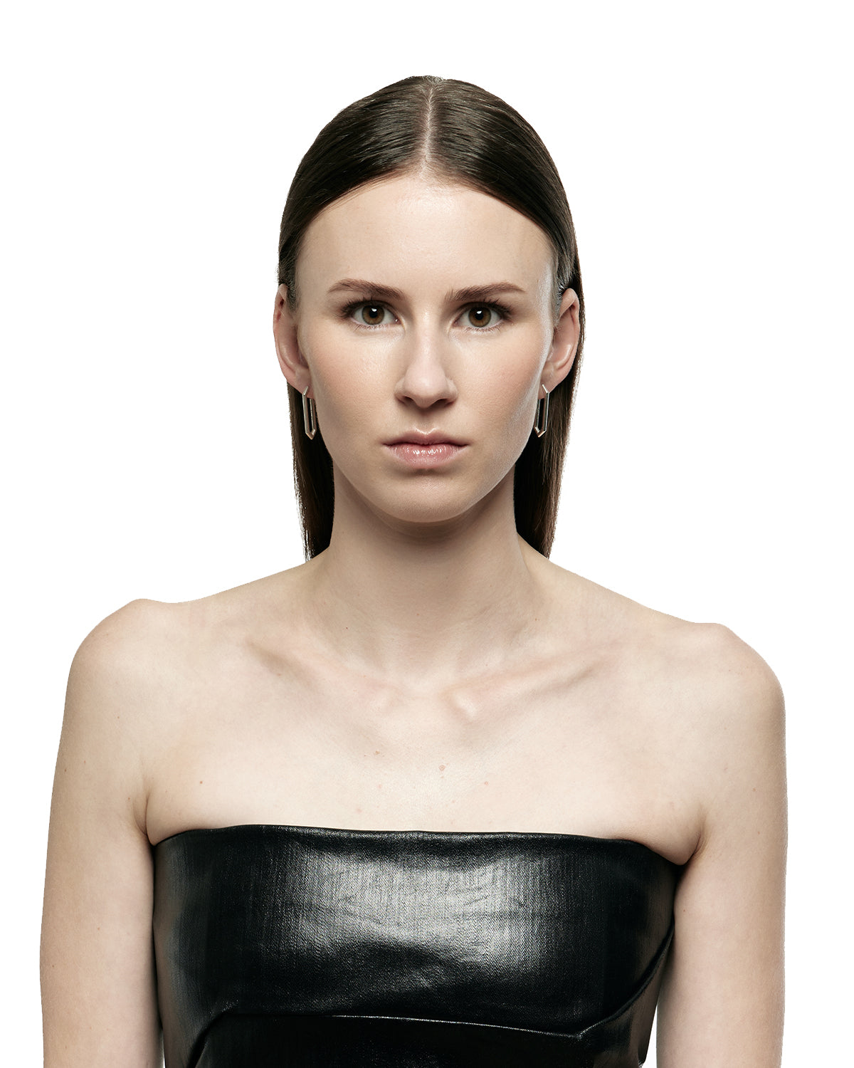 Bone II01 Silver Earring