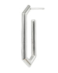 Bone II01 Silver Earring