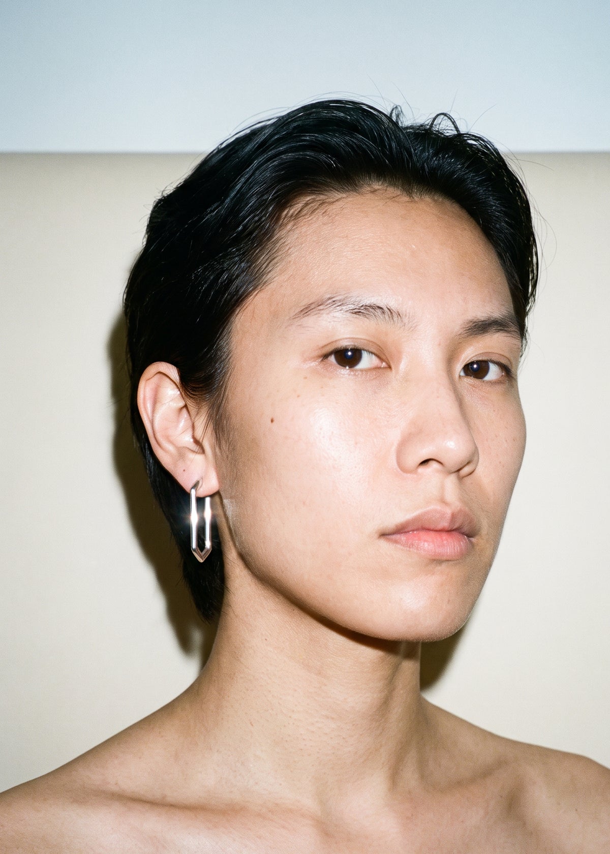 Earring - Bone II01 - Silver
