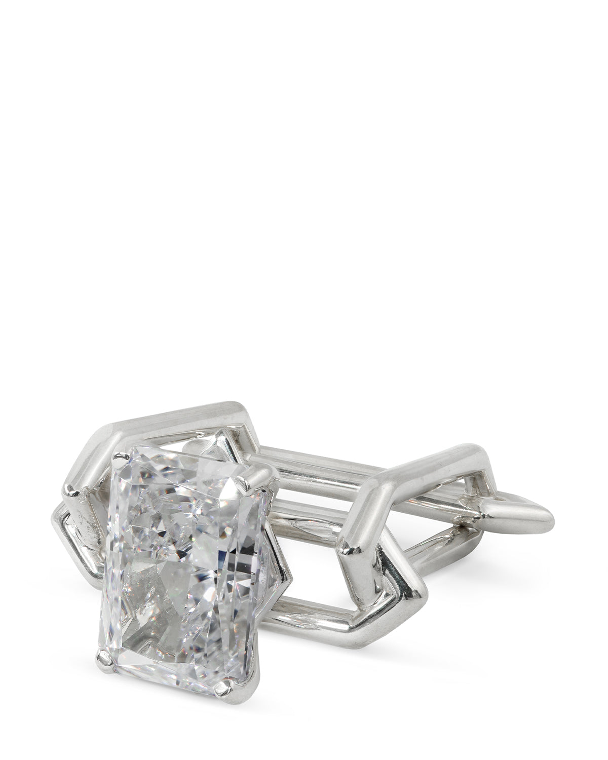 Bone II01 Silver Ring