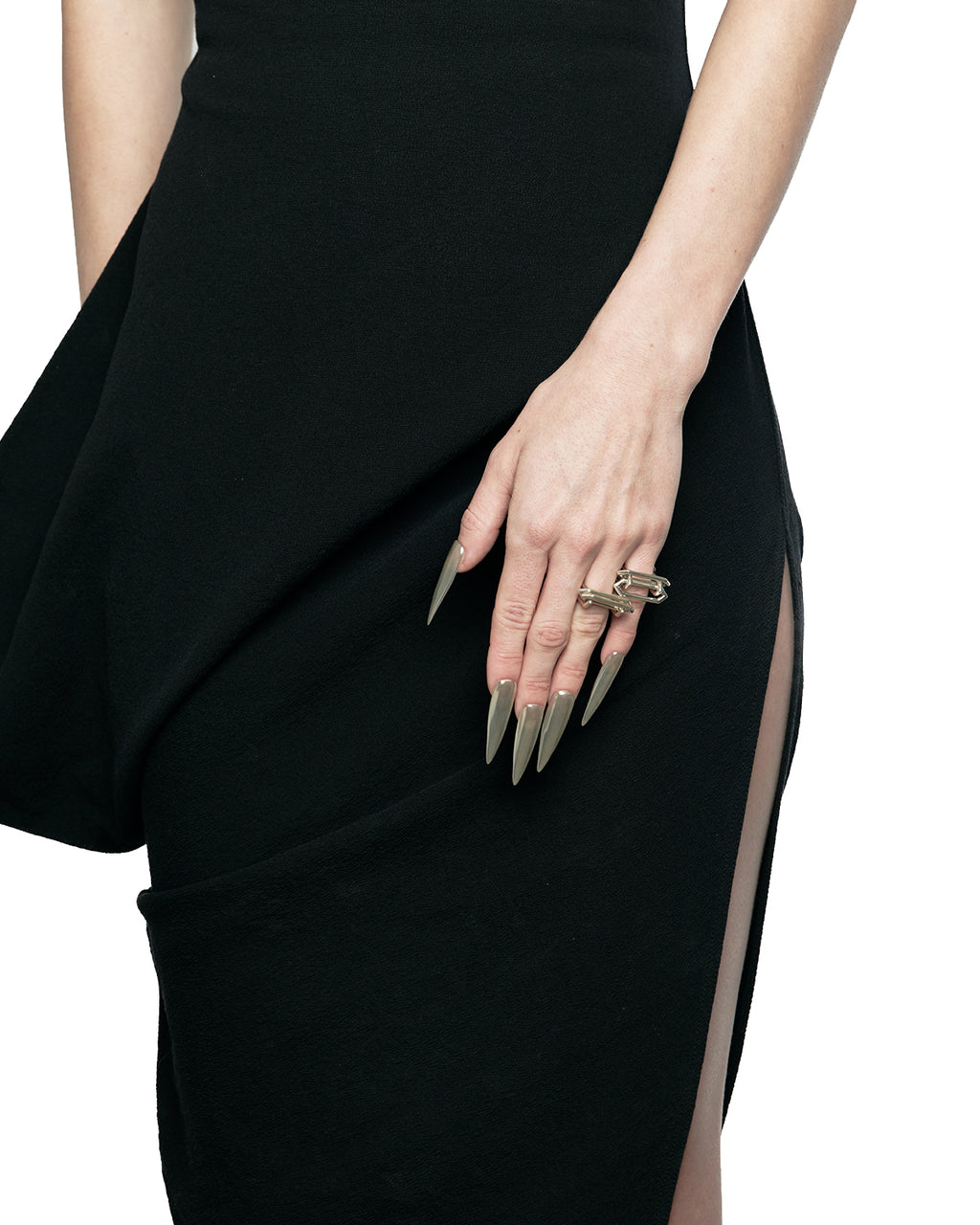 Bone II02 Silver Ring