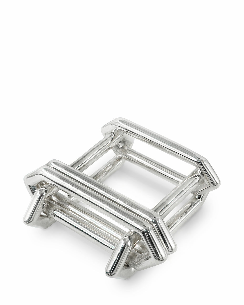 Bone II02 Silver Ring