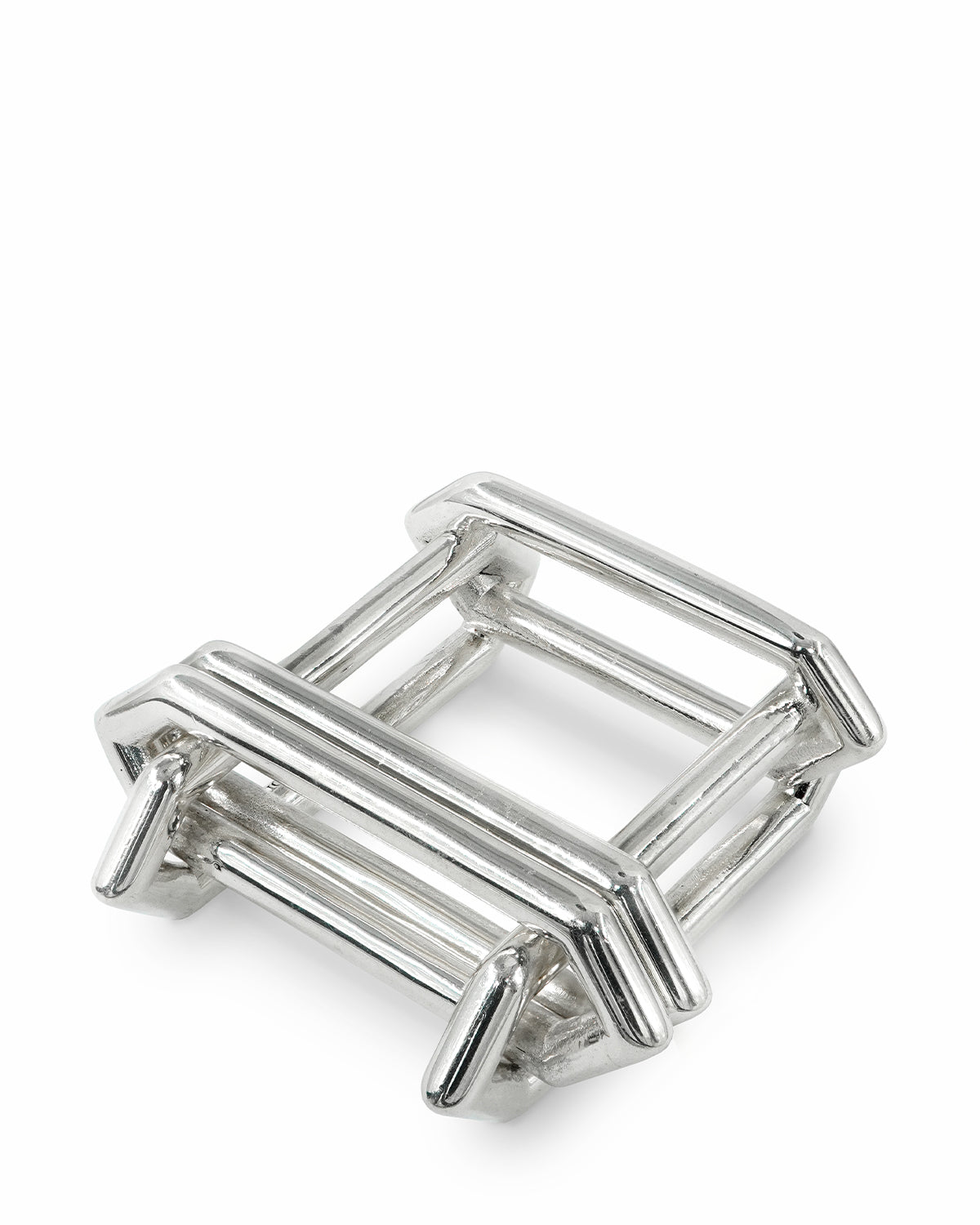 Bone II02 Silver Ring