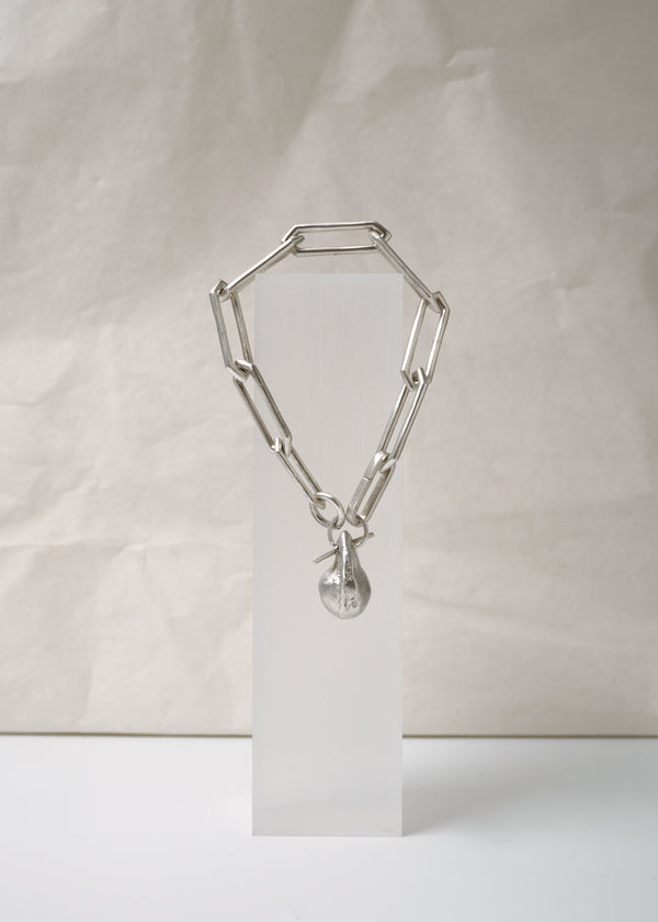 Bracelet- The Heart- Matte Silver