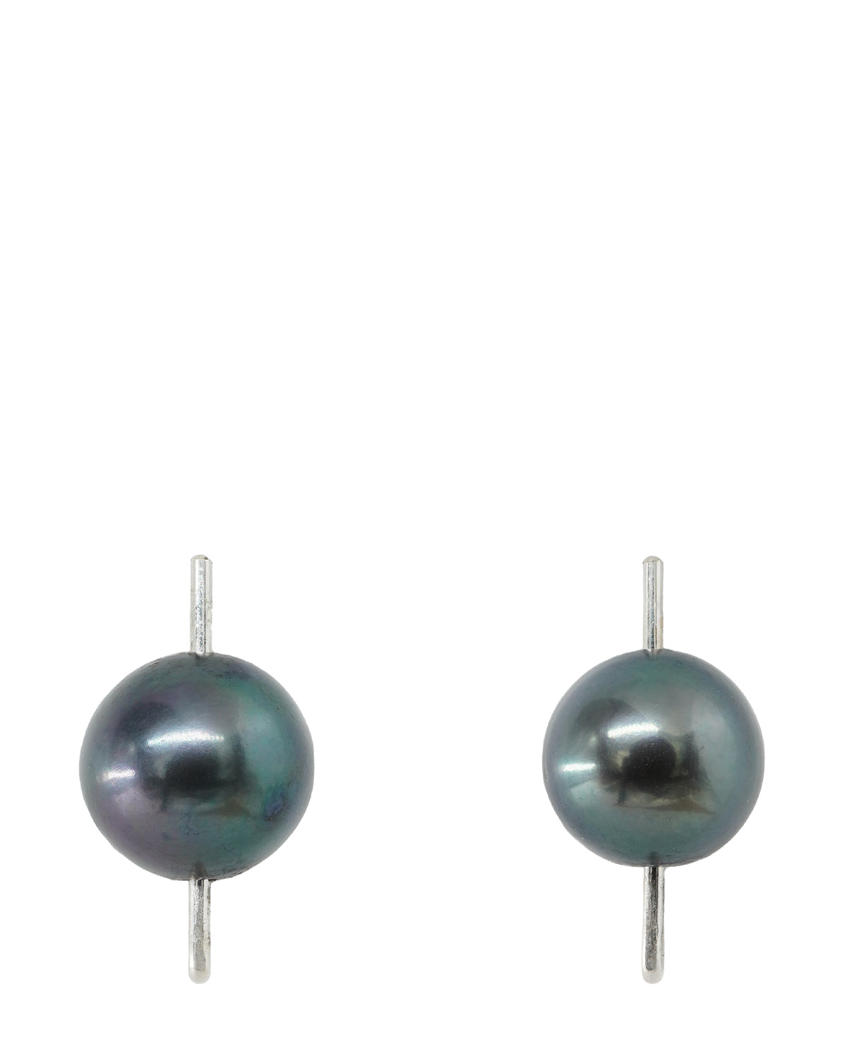 Composition III Pearl Earring- Black