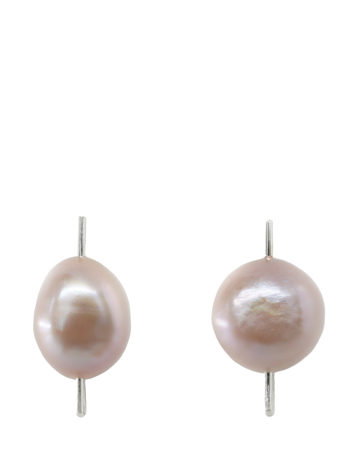 Composition III Pearl Earring- Pink