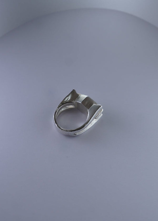 Silver Structural Ring - The X I