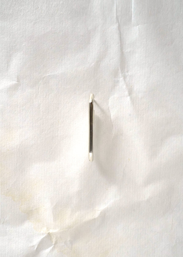 Silver Earring - Bone Bold