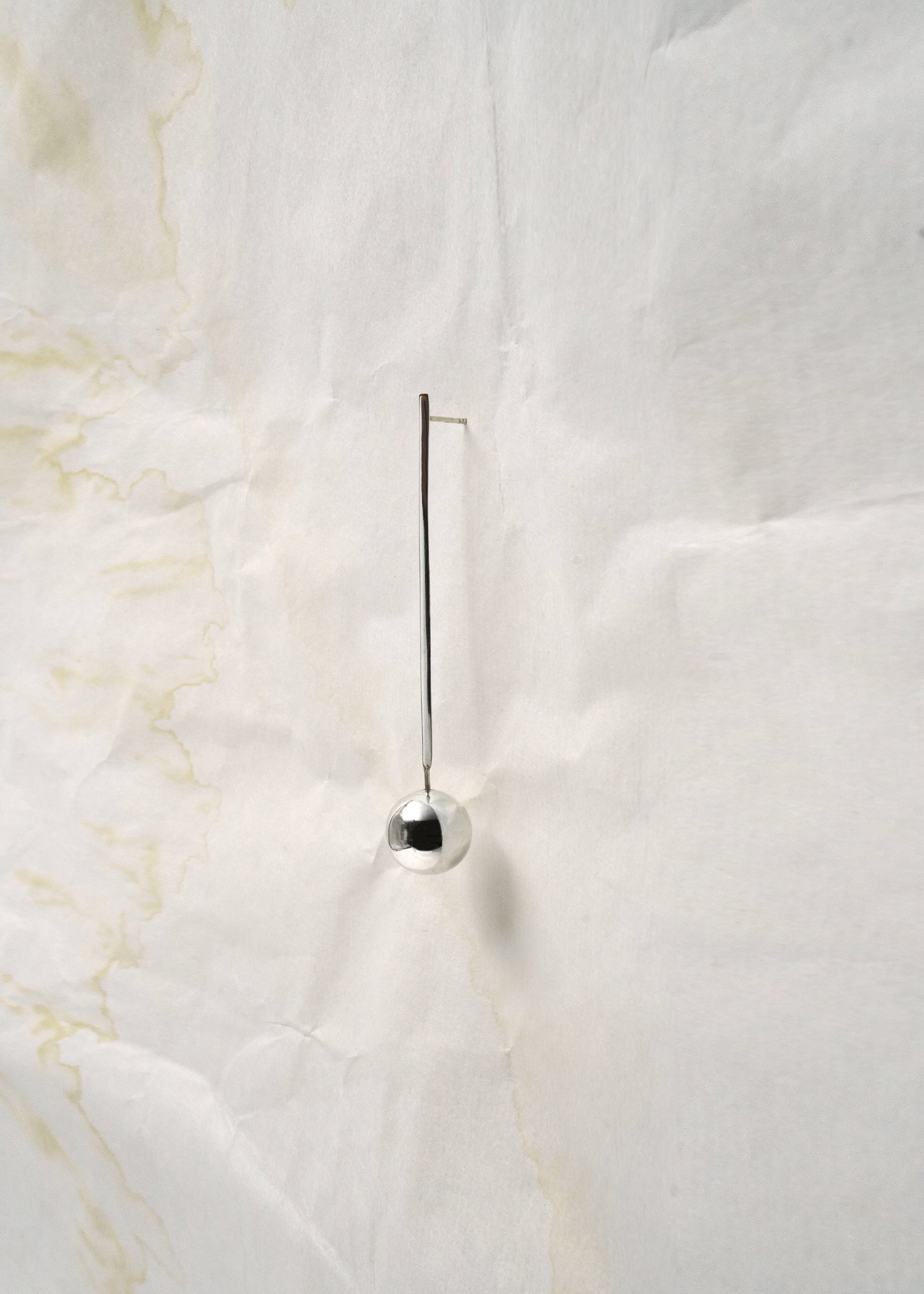 Silver Earring - Light-weight I