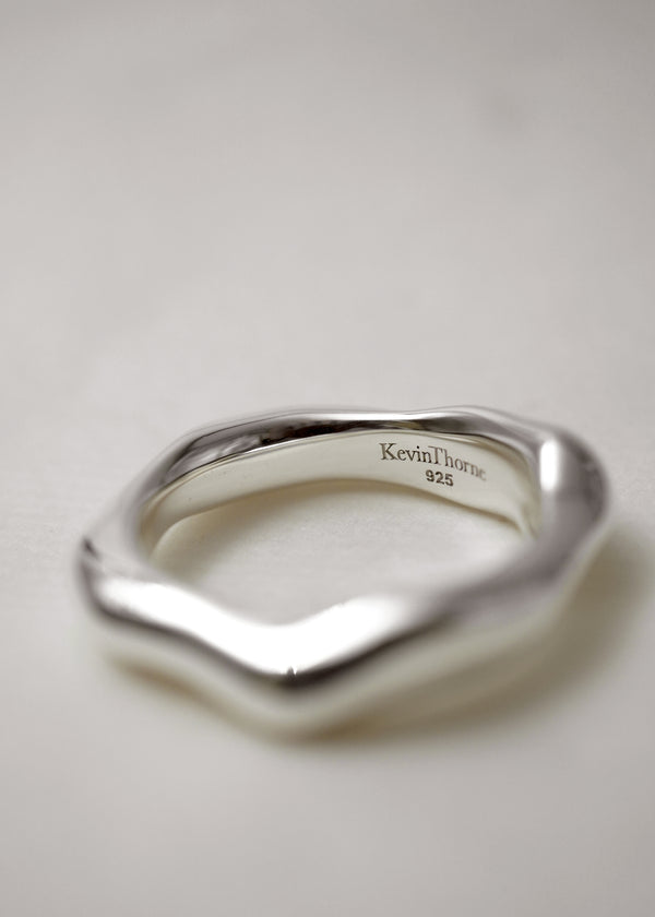 Ring- Flow I-Silver
