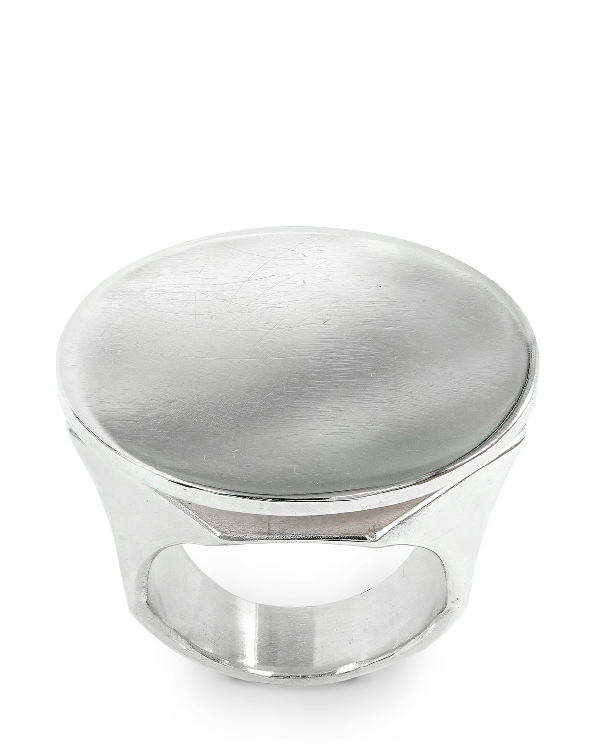 Goliath III Silver Statement Ring