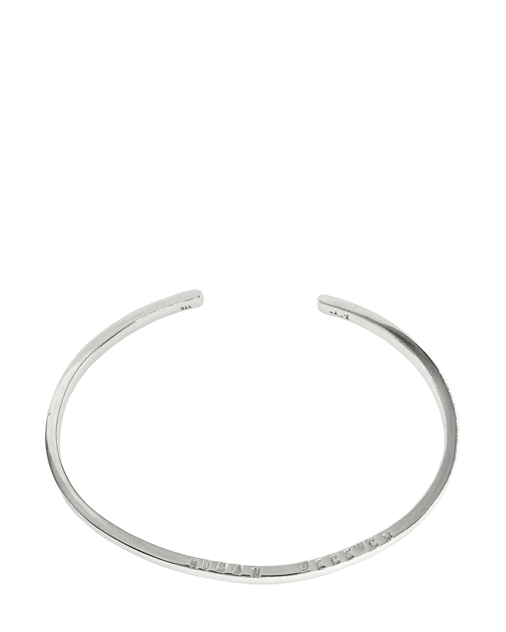 Human Decency Bangle Narrow