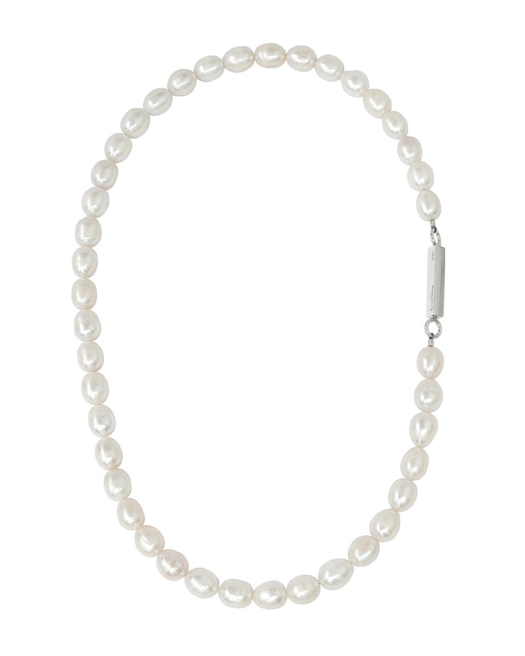 Monolith- Pearl- White Oval