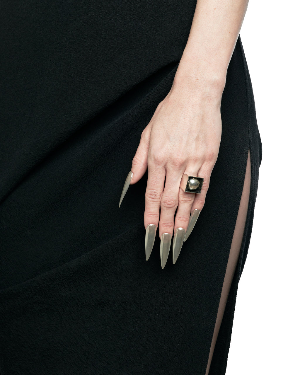 Monumental I Silver Ring
