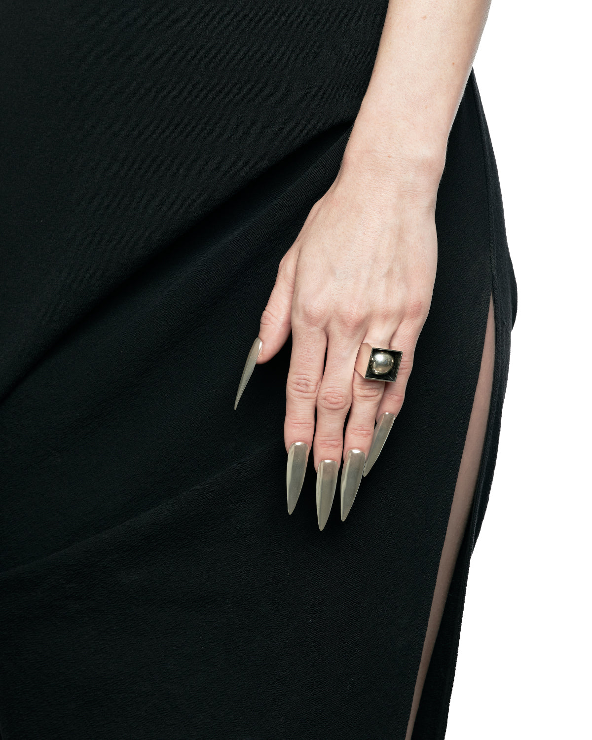 Monumental I Silver Ring