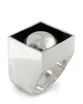 Monumental I Silver Ring