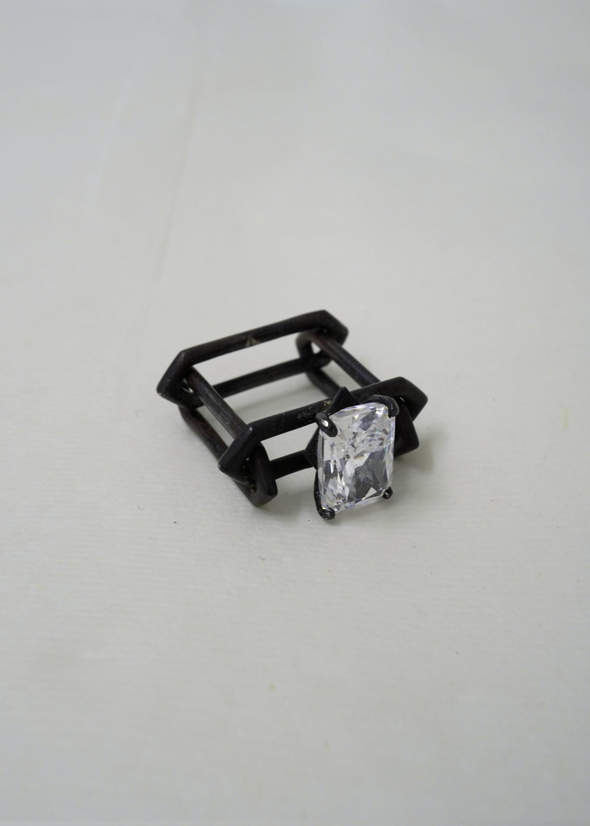 Ring - Bone II- Oxidised