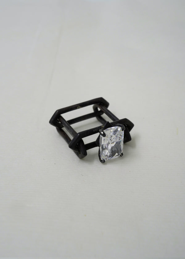 Ring - Bone II- Oxidised