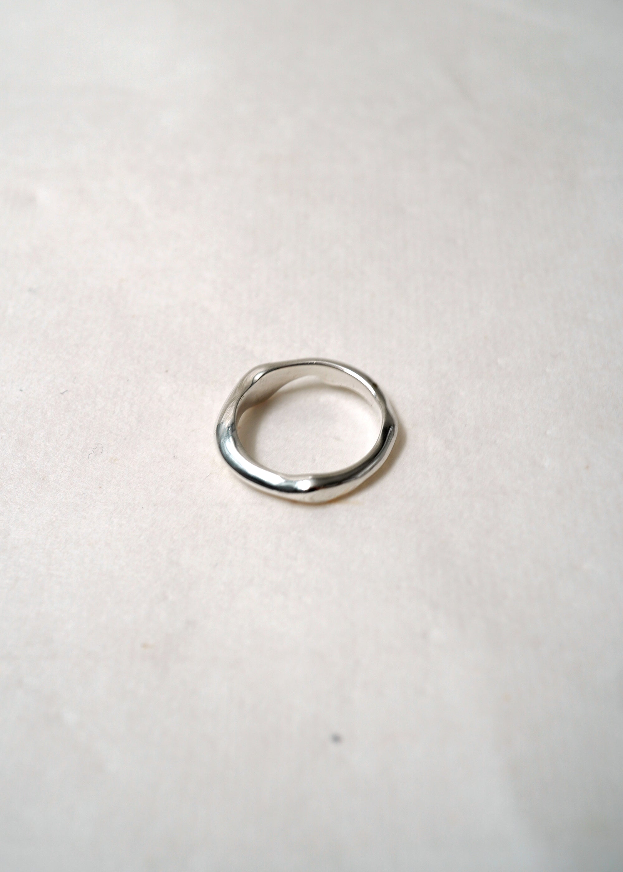 Ring- Flow II-Silver