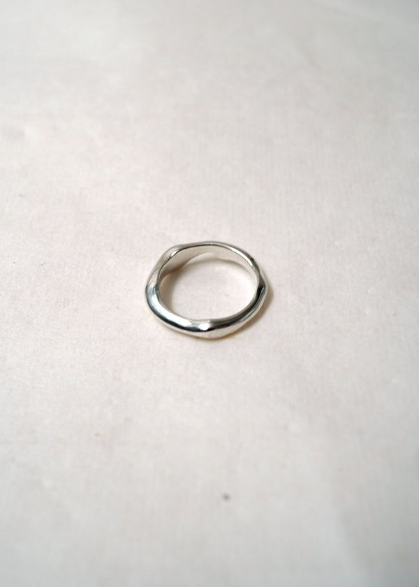 Ring- Flow II-Silver