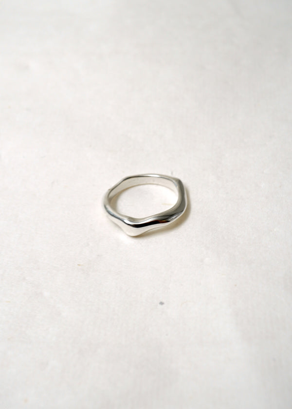 Ring- Flow II-Silver