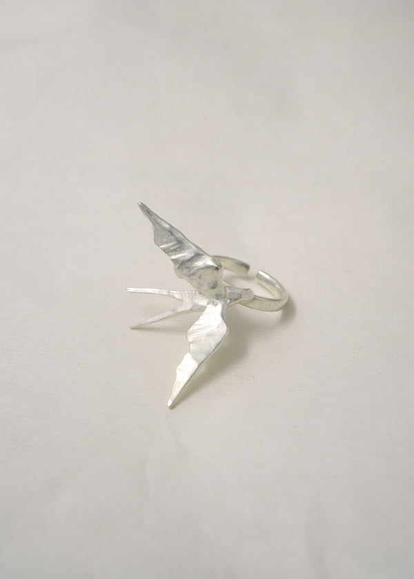 Silver Statement Ring - Rise I