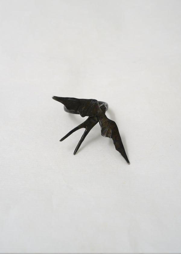Silver Statement Ring - Rise I- Oxidised