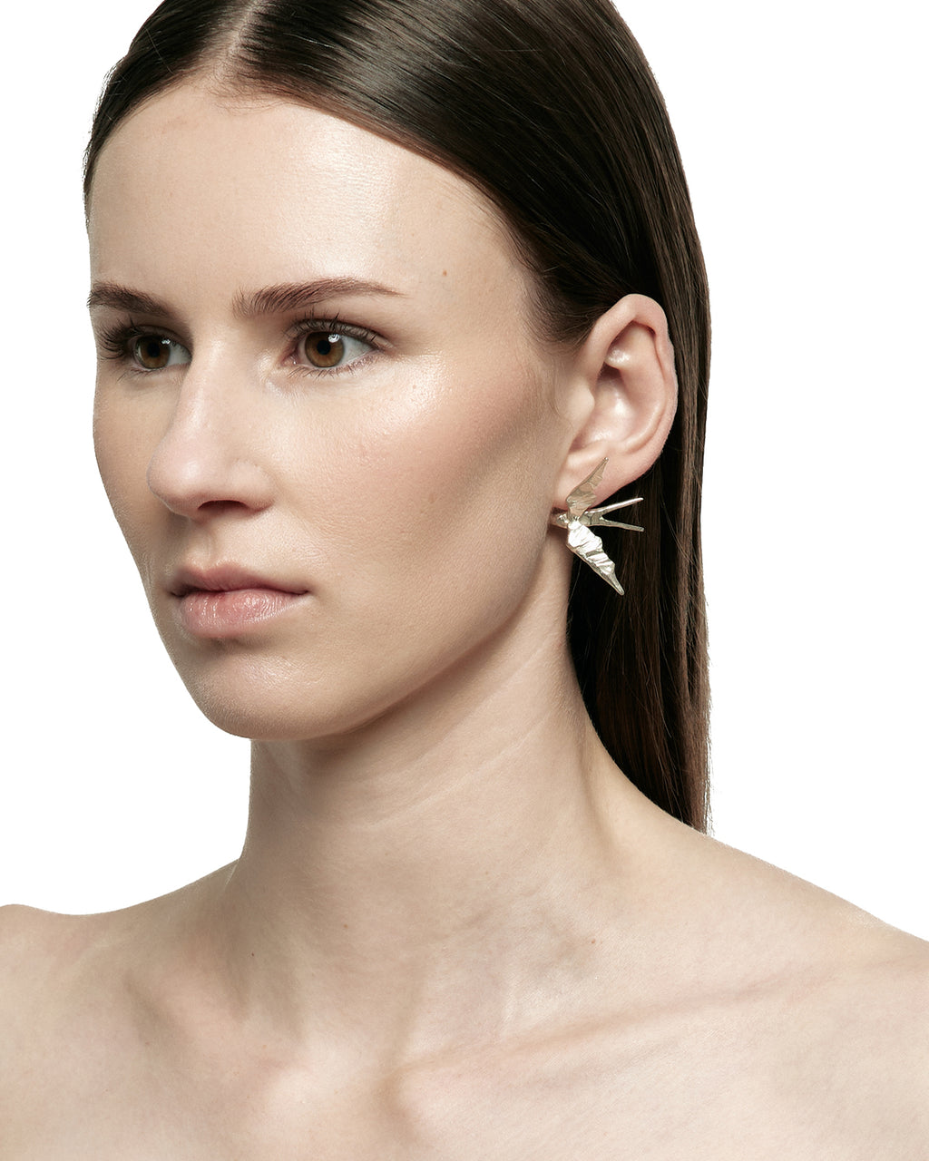 The Rise Silver Earring