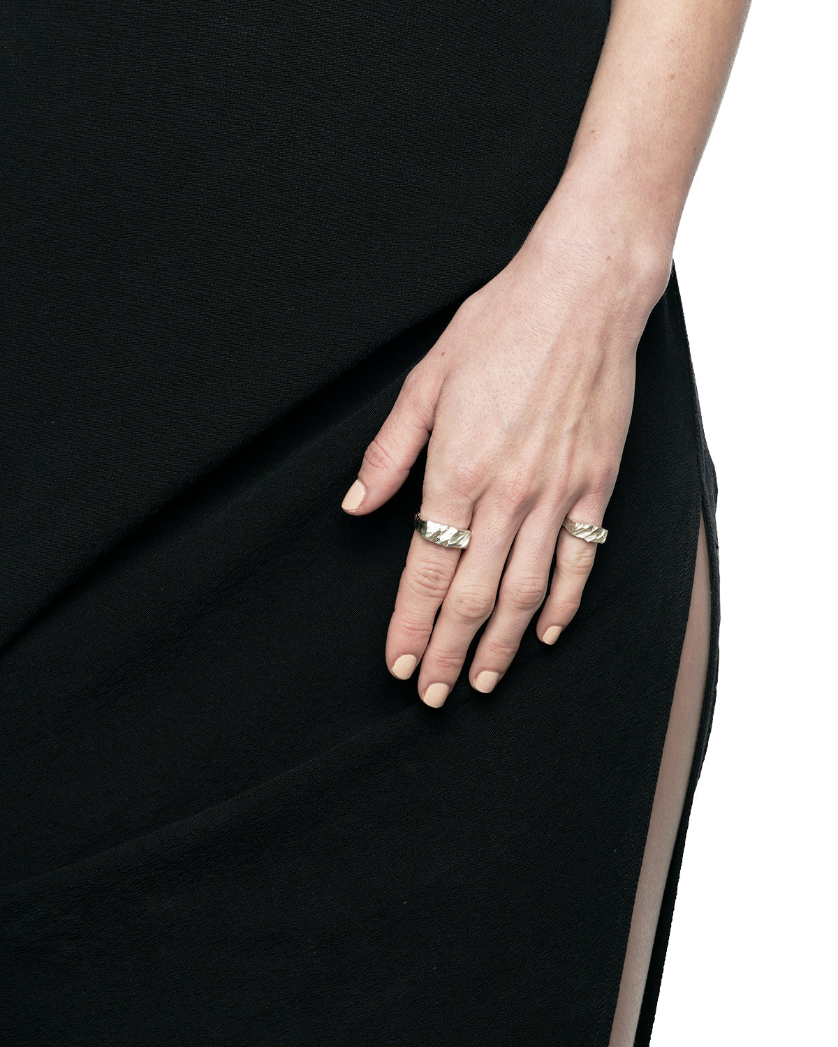 Rock I Silver Ring