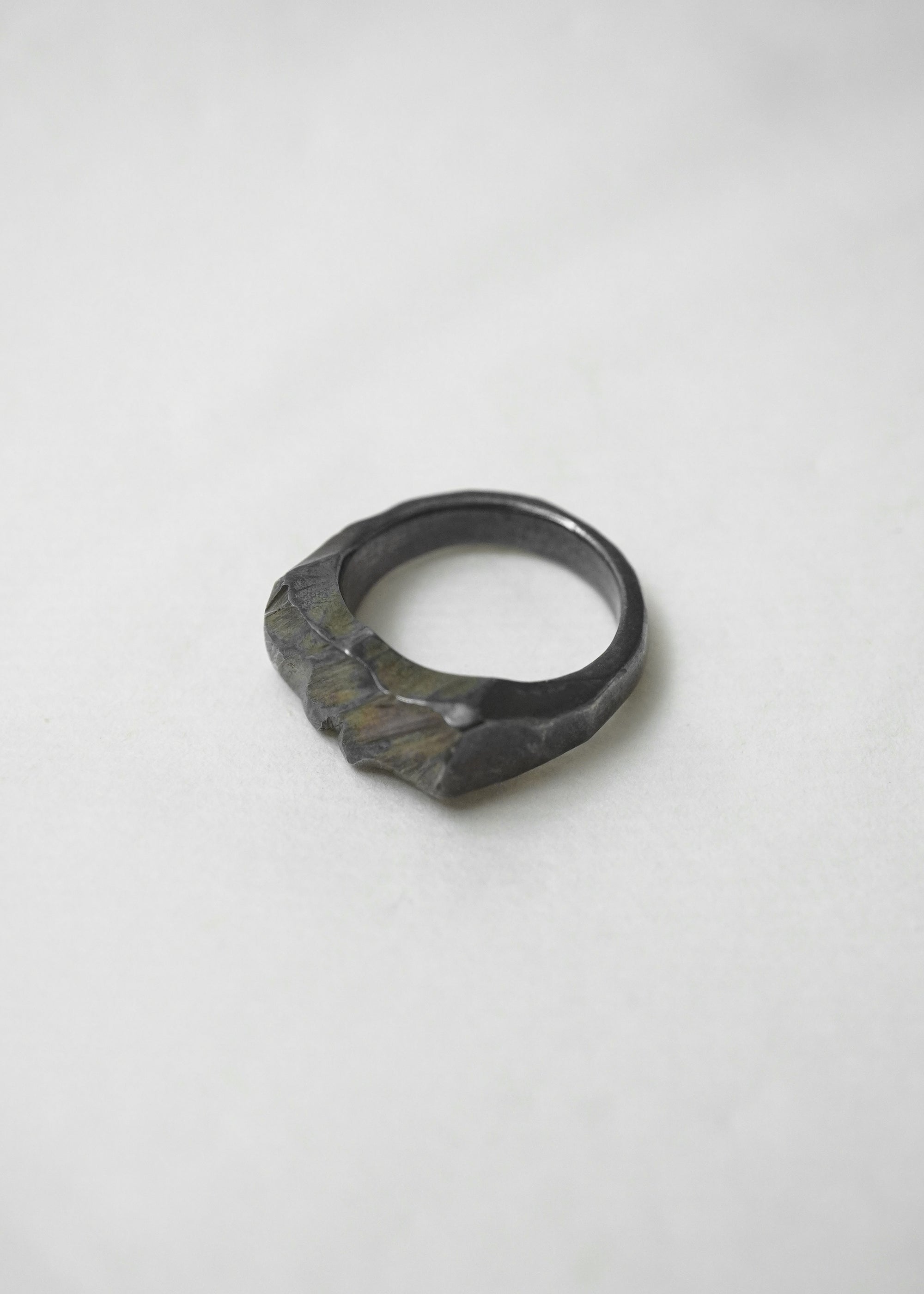Ring - Rock I- Oxidised