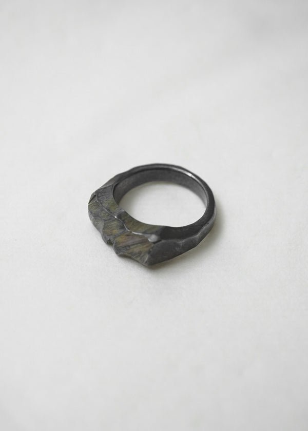 Ring - Rock I- Oxidised