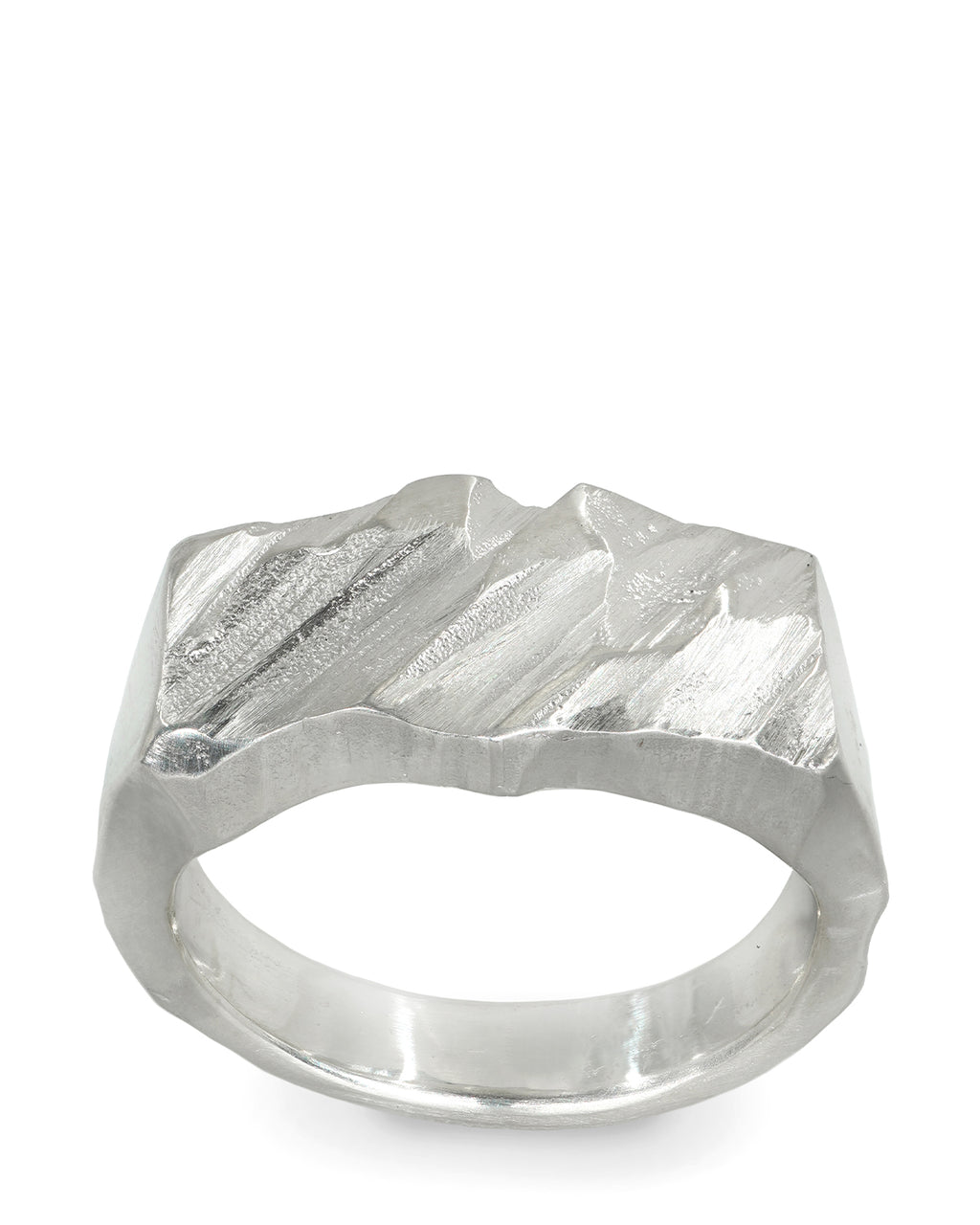 Rock I Silver Ring