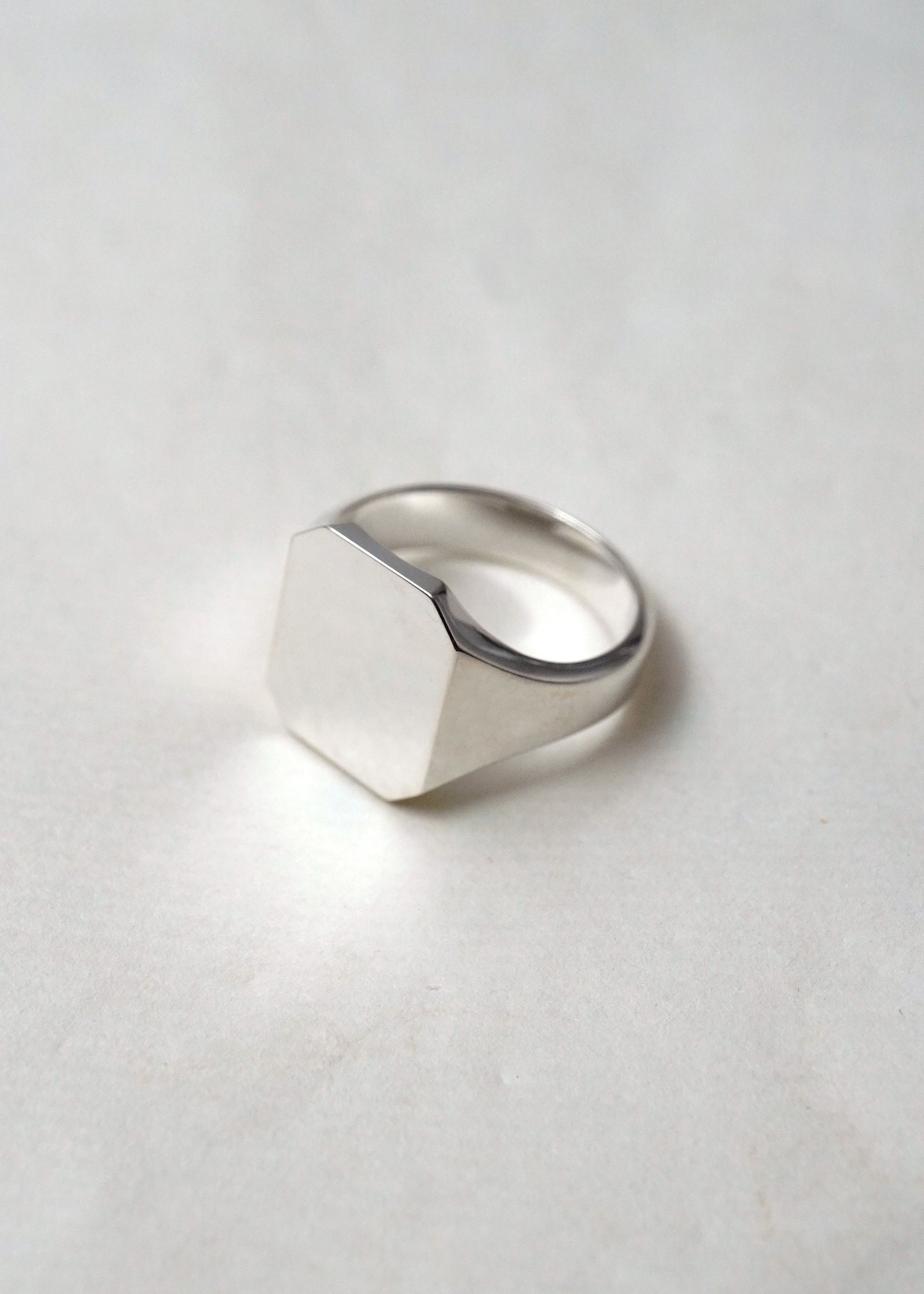 Silver Signet Ring - Signet I