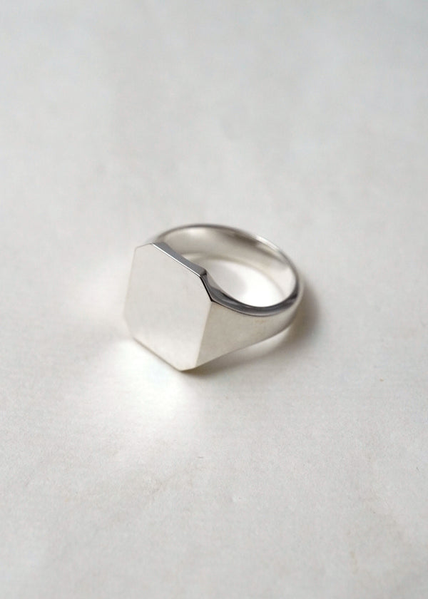 Silver Signet Ring - Signet I