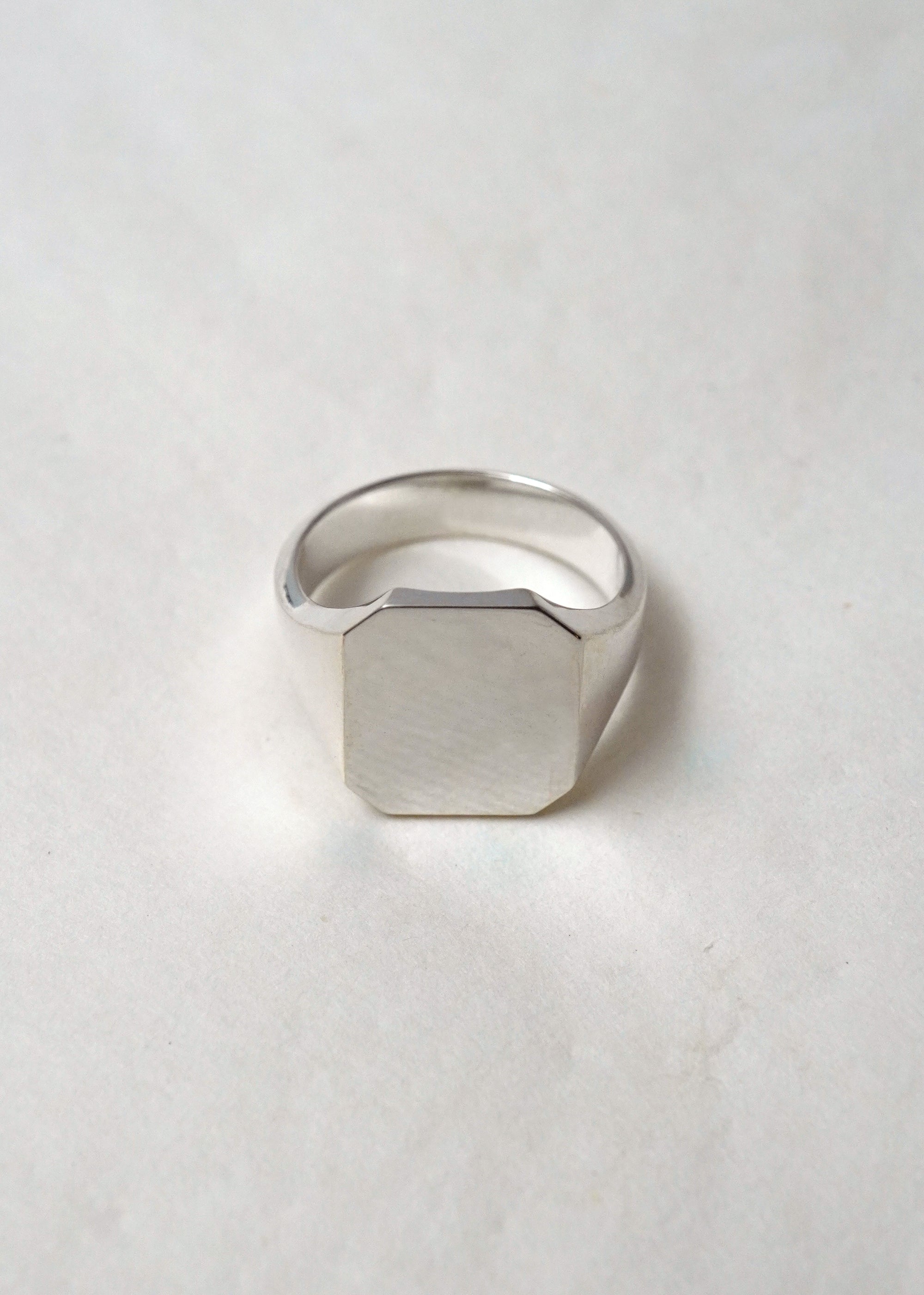 Silver Signet Ring - Signet I