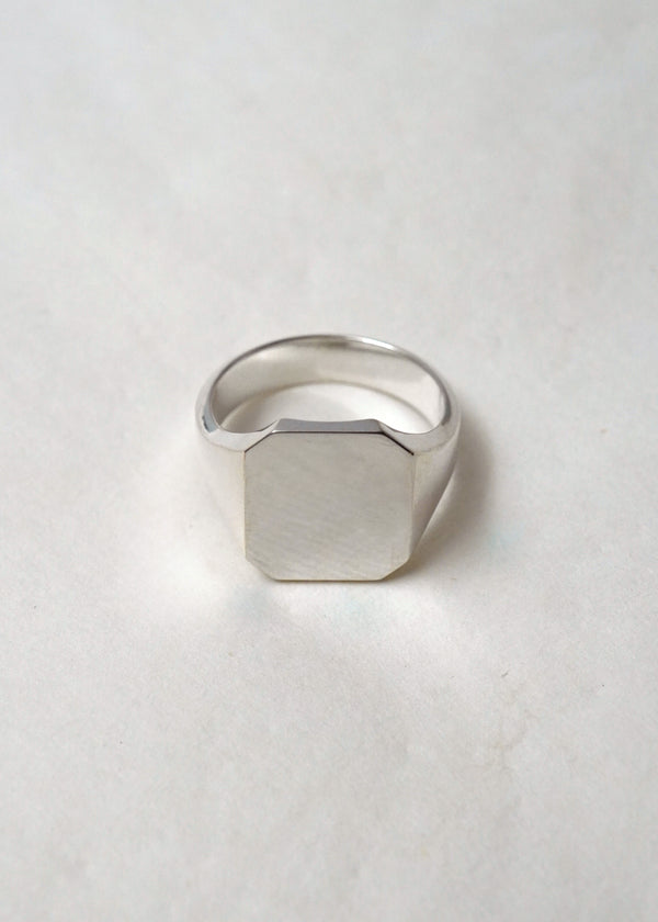 Silver Signet Ring - Signet I