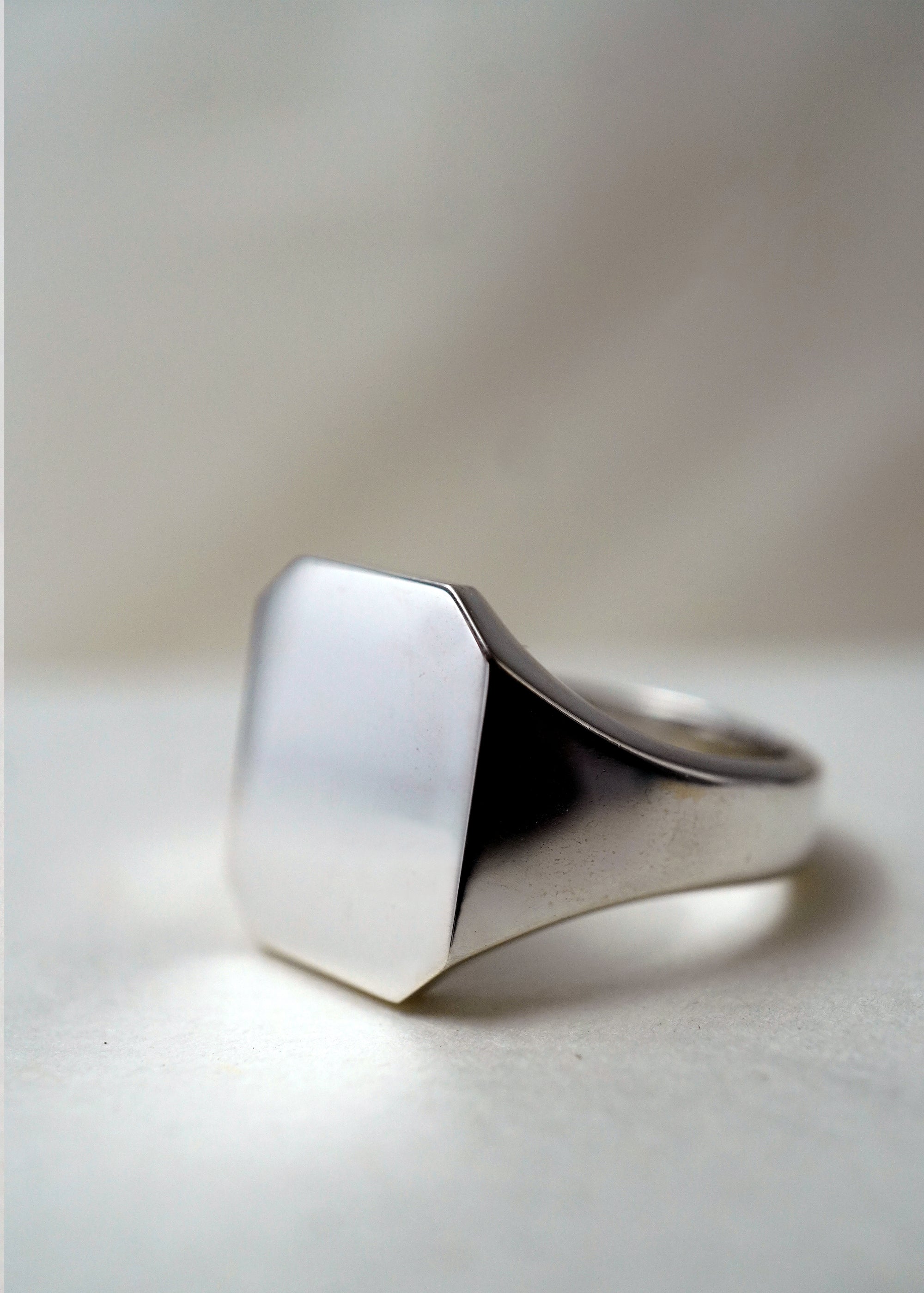 Silver Signet Ring - Signet I