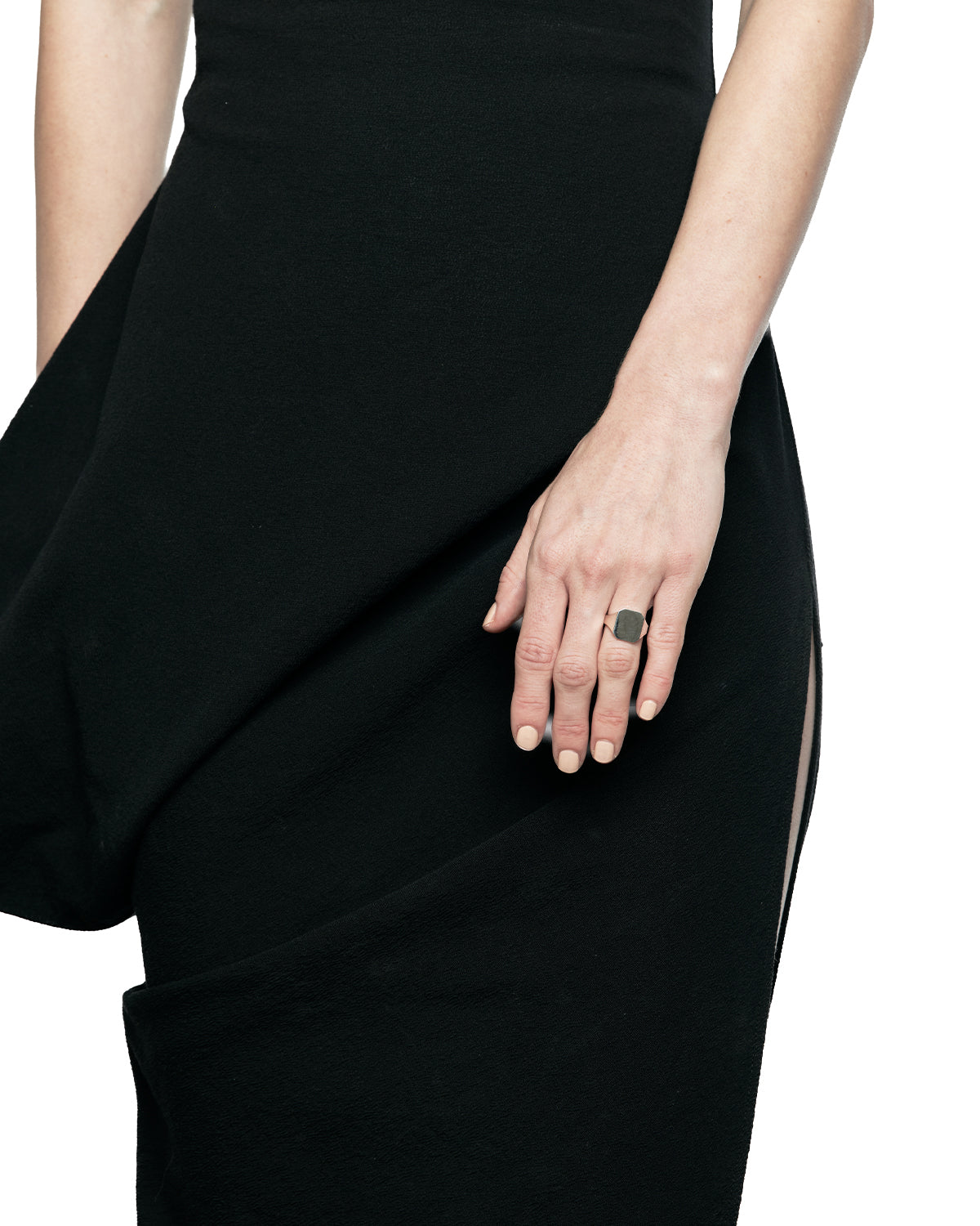 Signet I Silver Ring