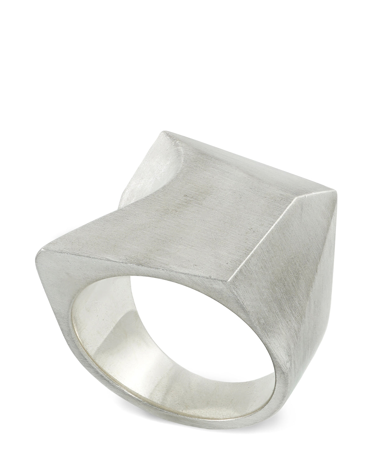 Void II Silver Ring
