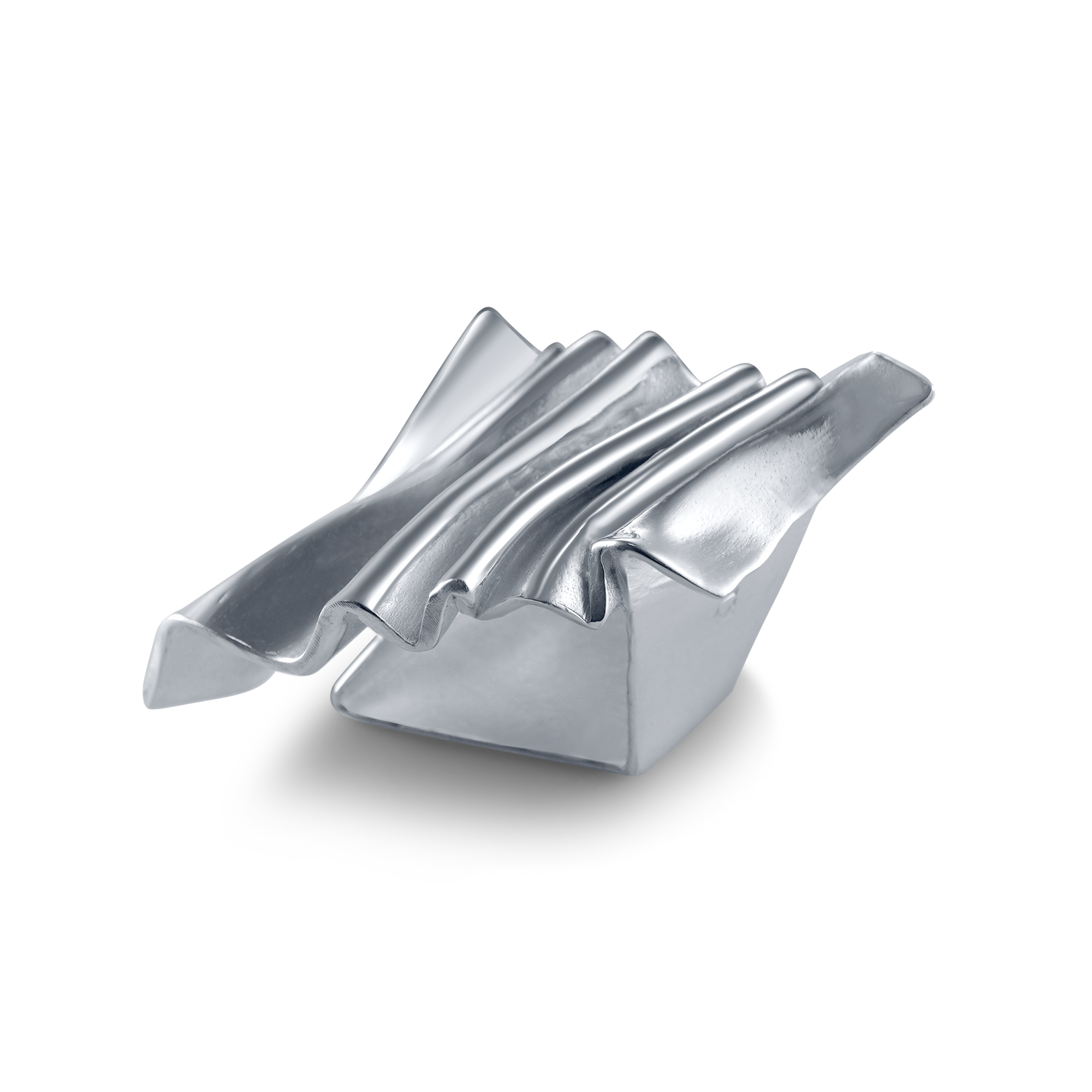 Silver Statement Cocktail Ring - Wave I