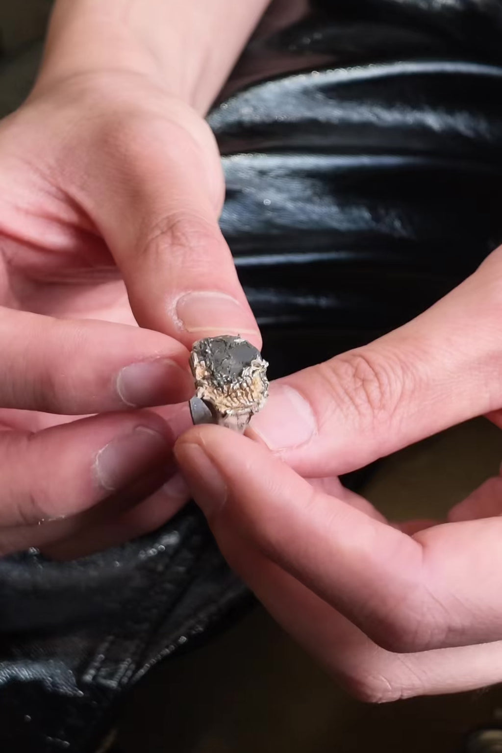 Silver Signet Ring - Signet I Dark