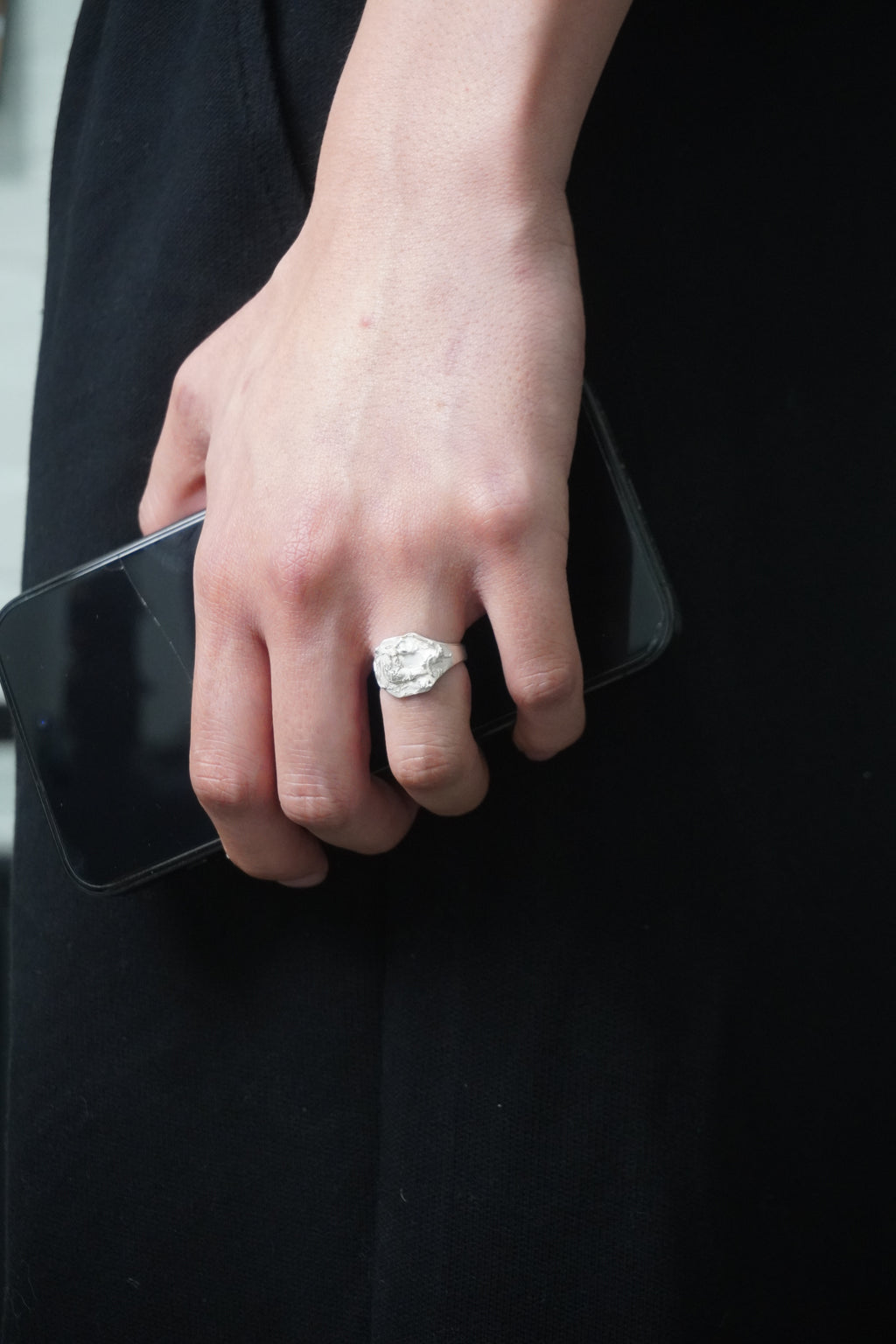 Silver Signet Ring - Signet I Light