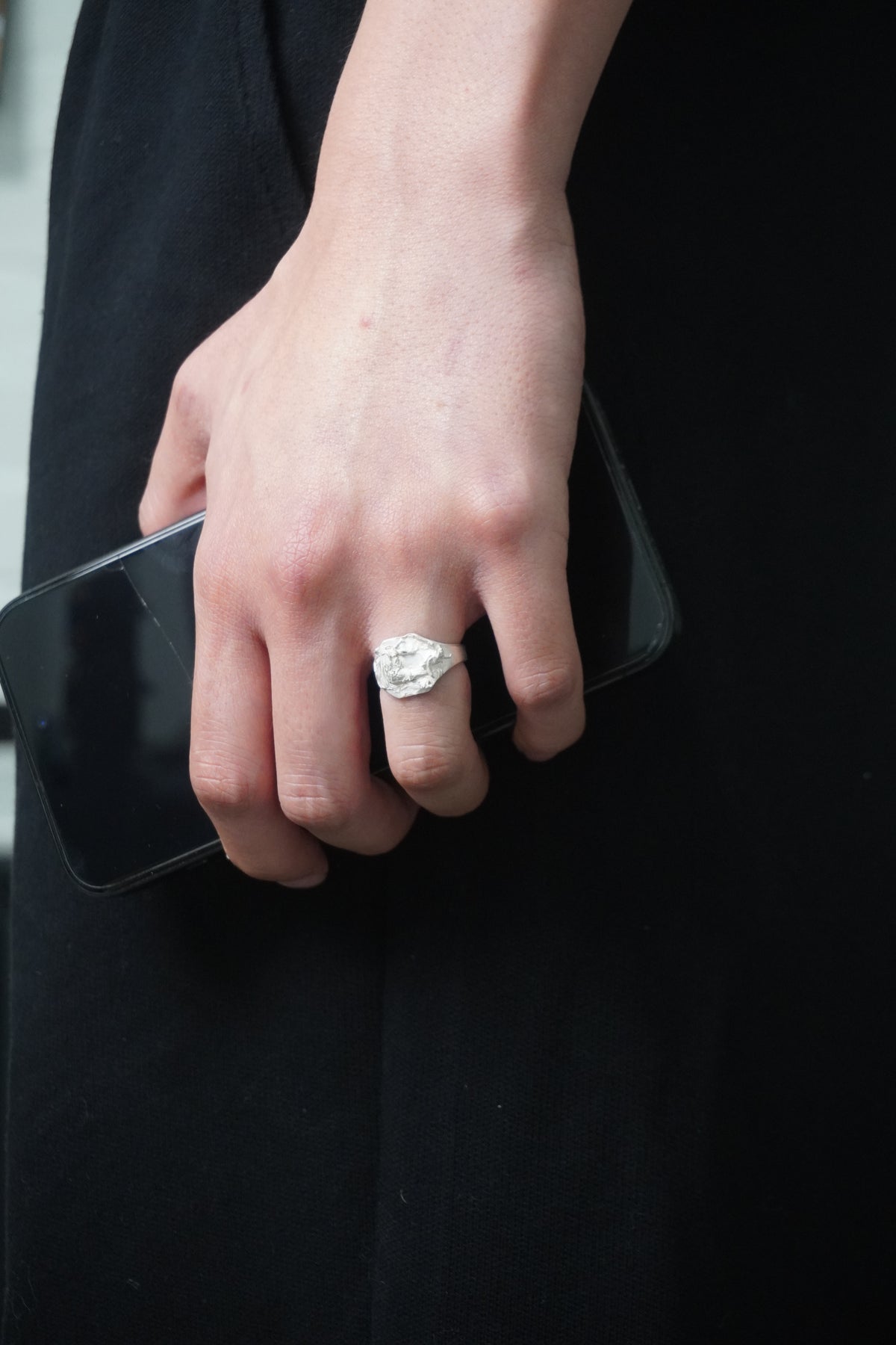 Silver Signet Ring - Signet I Light