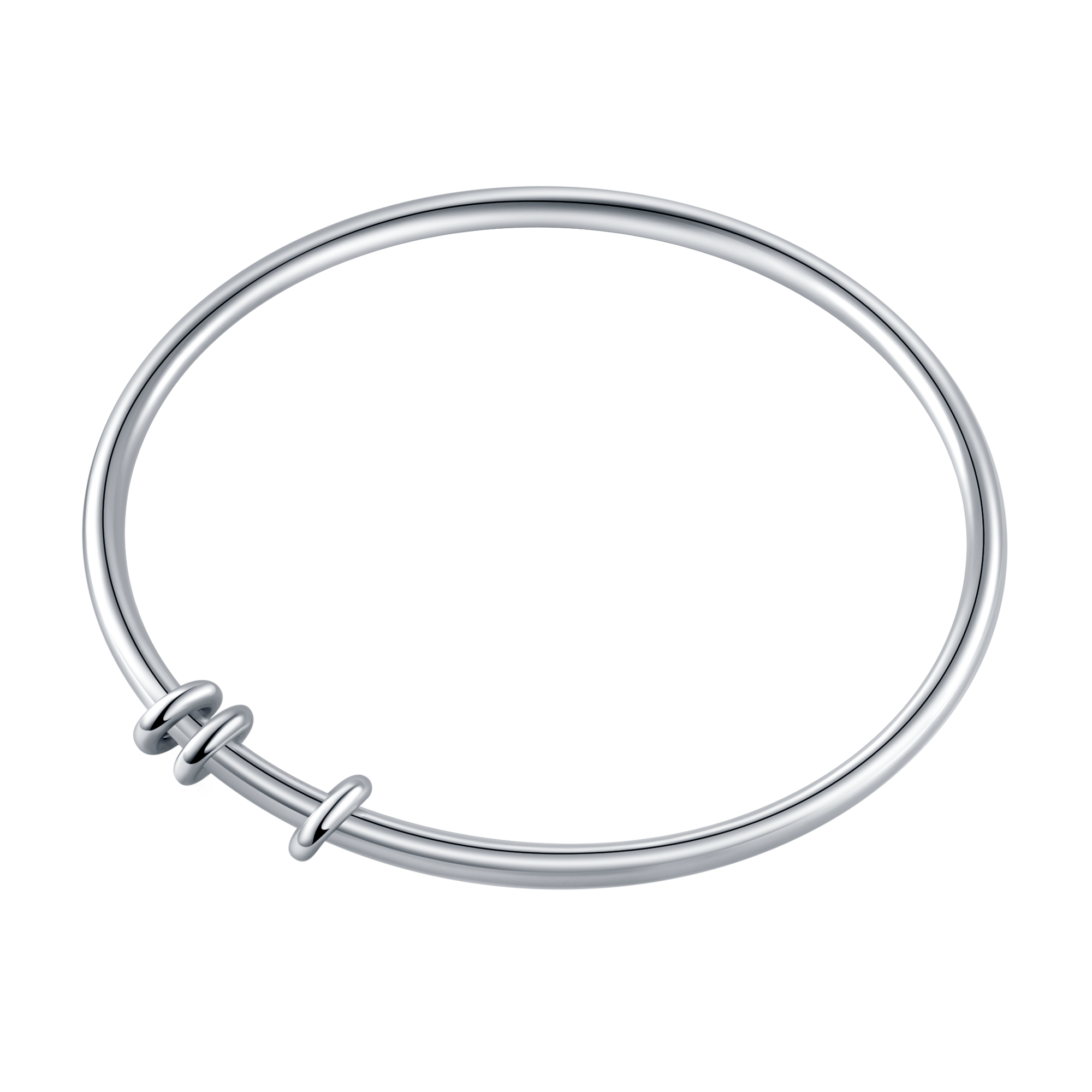 Silver Bangle- Saturn I