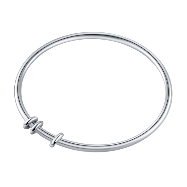 Silver Bangle- Saturn I